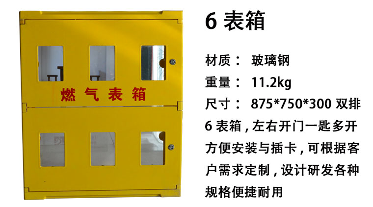 玻璃鋼燃氣表箱規格